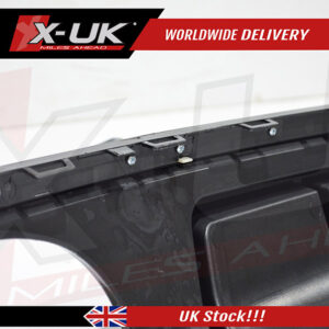 A6 S6 C8 4K 2018-2021 Audi Sport style front bumper and rear diffuser