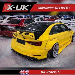 Audi A3 S3 8V 2012-2019 rear boot trunk spoiler ducktail wing