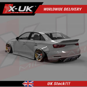 Audi A3 S3 8V 2012-2019 rear boot trunk spoiler ducktail wing