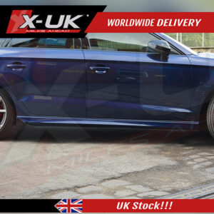 Audi A3 S3 8V 2012-2018 FRP side skirts extensions