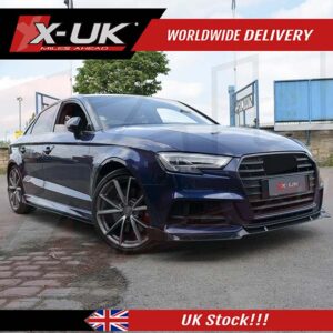 Audi A3 S3 8V 2012-2018 FRP side skirts extensions