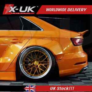 Audi A3 S3 8V 2016-2019 Wide body conversion wheel arches + side skirts