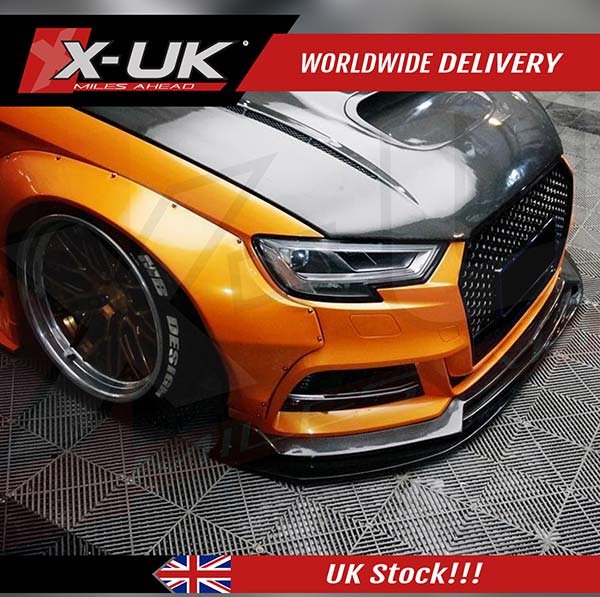 Audi S3 8V - body kit, front bumper, rear bumper, side skirts