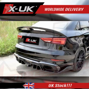 Audi A3 S3 RS3 8V Saloon 2012-2020 FRP rear spoiler