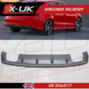 Audi A3 SE NON S-line S3 style rear diffuser skin 2012-2015 saloon sedan