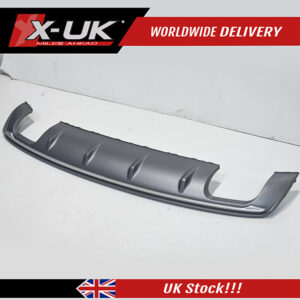 Audi A3 SE NON S-line S3 style rear diffuser skin 2012-2015 saloon sedan