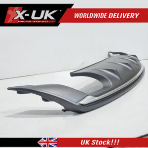 Audi A3 SE NON S-line S3 style rear diffuser skin 2012-2015 saloon sedan