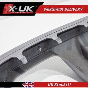 Audi A3 SE NON S-line S3 style rear diffuser skin 2012-2015 saloon sedan