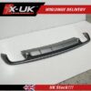 Audi A6 S-line 2015-2018 S6 style rear diffuser skin saloon estate