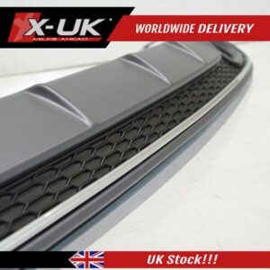 Audi A6 S-line 2015-2018 S6 style rear diffuser skin saloon estate