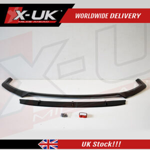 Audi A7 4K8 2018-2020 gloss black front splitter lip