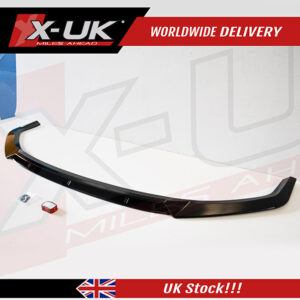 Audi A7 4K8 2018-2020 gloss black front splitter lip