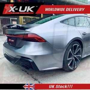 Audi RS7 style body kit for Audi A7 S7 2018-2021 front bumper side skirts rear bumper diffuser