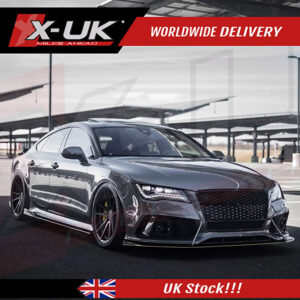Audi A7 S-line S7 RS7 2011-2017 Side skirts extension lips