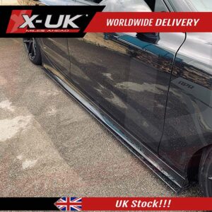 Audi A7 S-line S7 RS7 2011-2017 forged carbon fibre side skirts extension lips