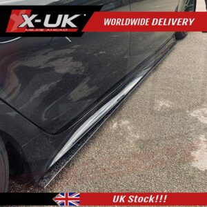 Audi A7 S-line S7 RS7 2011-2017 forged carbon fibre side skirts extension lips