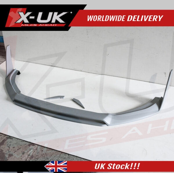 Audi RS3 8V Saloon 2016-2020 FRP front splitter lip with canards