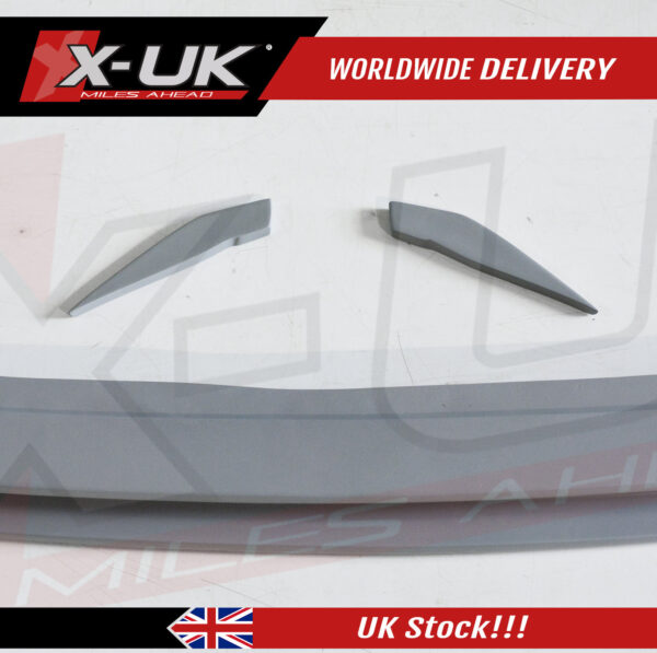 Audi RS3 8V Saloon 2016-2020 FRP front splitter lip with canards