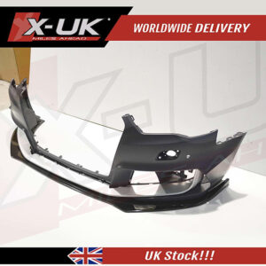 Audi RS3 8v 2012-2016 black FRP front lower splitter lip extension