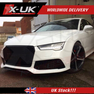 Audi RS7 style front bumper conversion for Audi A7 S7 2015-2017