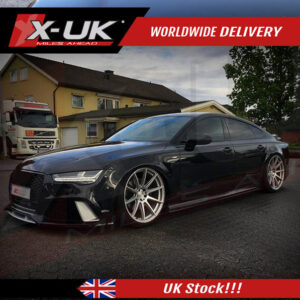 Audi RS7 style front bumper conversion for Audi A7 S7 2015-2017