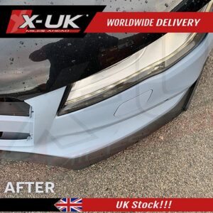 Front splitter Lip for X-UK 2011-2017 RS7 style front bumper conversion