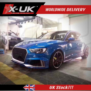 RS3 style front bumper to fit Audi A3 S-line SE S3 8V hatchback 2016-2019