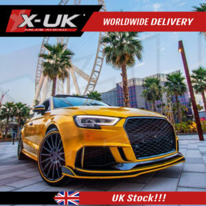 Audi RS3 Style front bumper to fit Audi A3 / S3 8V Saloon 2016-2019