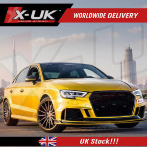 Audi RS3 Style front bumper to fit Audi A3 / S3 8V Saloon 2016-2019