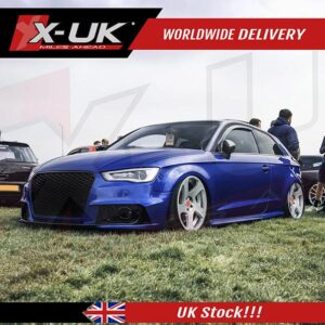 RS3 style front bumper upgrade for Audi A3 S3 RS3 8V 2012-2015 hatchback Sportback