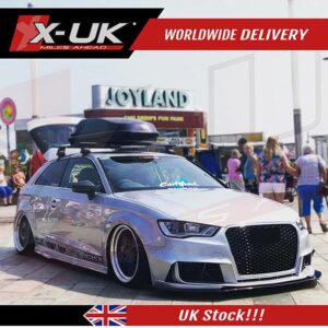 RS3 style front bumper upgrade for Audi A3 S3 RS3 8V 2012-2015 hatchback Sportback