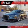 RS3 style front bumper upgrade for Audi A3 S3 RS3 8V 2012-2015 Saloon