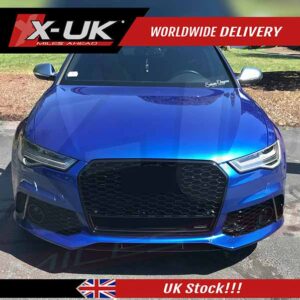 RS6 style front bumper conversion for Audi A6 S6 C7 2015-2018