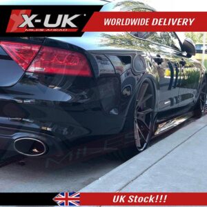 RS7 style side skirts to fit Audi A7 S7 2010-2017