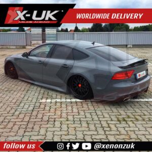 RS7 style side skirts to fit Audi A7 S7 2010-2017