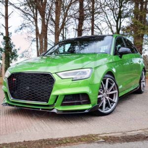 Audi A3 8V S-Line S3 2016-2018 Hatchback Sportback front splitter lip