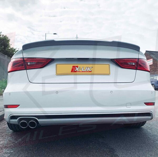 Audi A3 S3 8V 2012-2018 Saloon ABS rear spoiler