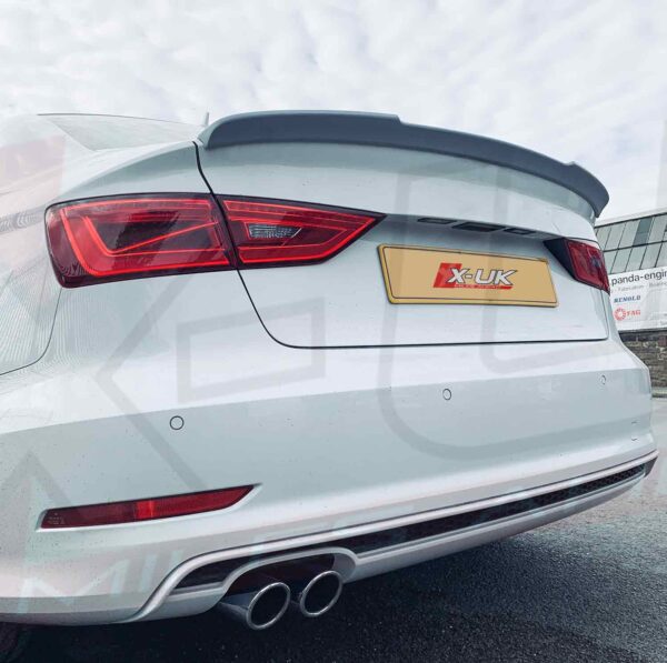 Audi A3 S3 8V 2012-2018 Saloon ABS rear spoiler