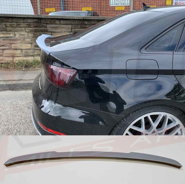 Audi A3 S3 8V 2012-2018 Saloon ABS rear spoiler