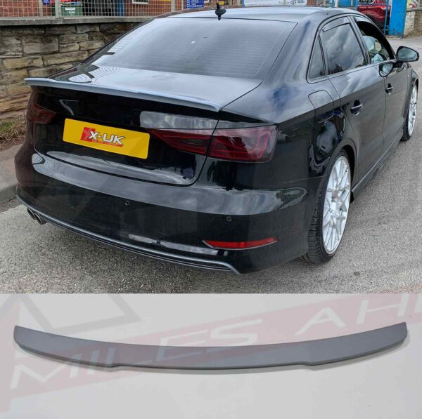 Audi A3 S3 8V 2012-2018 Saloon ABS rear spoiler