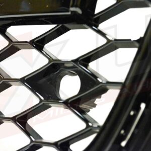 Audi A4 S4 2008-2012 B8 to RS4 style honeycomb mesh grill gloss black