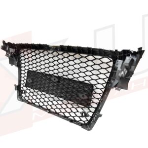 Audi A4 S4 2008-2012 B8 to RS4 style honeycomb mesh grill gloss black