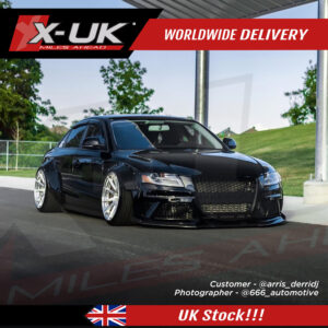 Audi A4 S4 B8 2008-2012 wide body kit conversion fenders