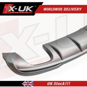 Audi A3 S-line 2016-2019 Saloon Sedan S3 style rear diffuser