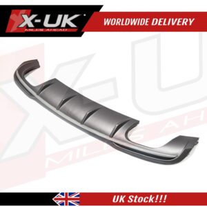 Audi A3 S-line 2016-2019 Saloon Sedan S3 style rear diffuser