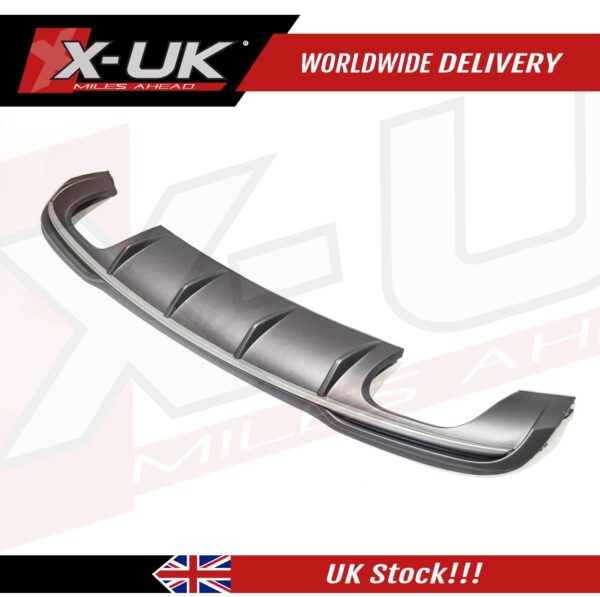 Audi A3 S-line 2016-2019 Saloon Sedan S3 style rear diffuser