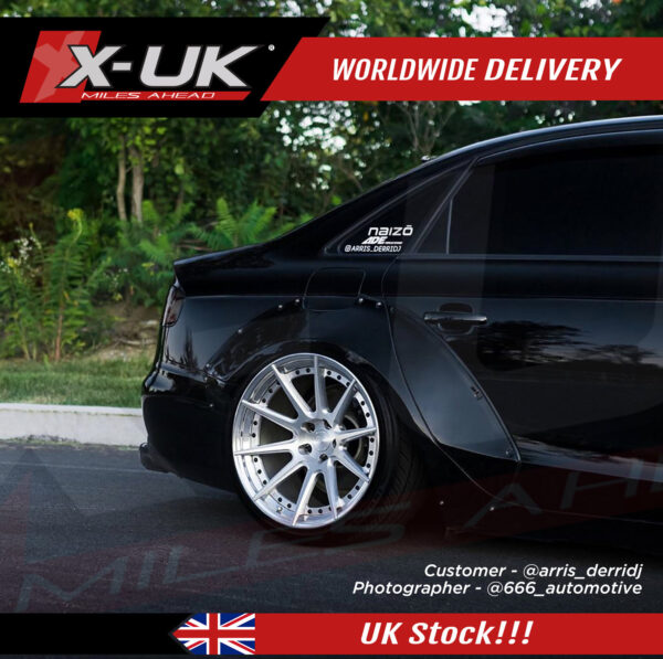 Audi A4 S4 B8.5 2013-2015 wide body kit conversion fenders