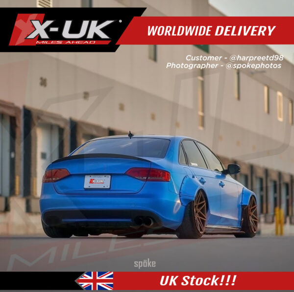 Audi A4 S4 B8.5 2013-2015 wide body kit conversion fenders