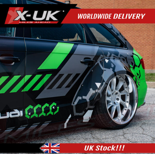 Audi A4 S4 B8.5 2013-2015 wide body kit conversion fenders