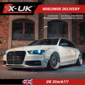 Audi A4 wide body kit fenders to fit A4 S4 B8.5 2013-2015